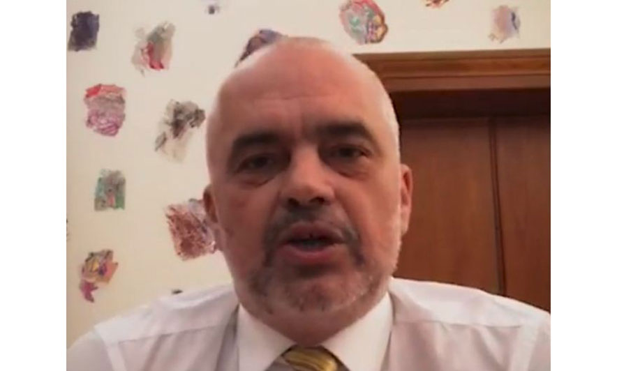 Edi Rama reagon në rrjetet sociale, një ditë pas protestës së dhunshme