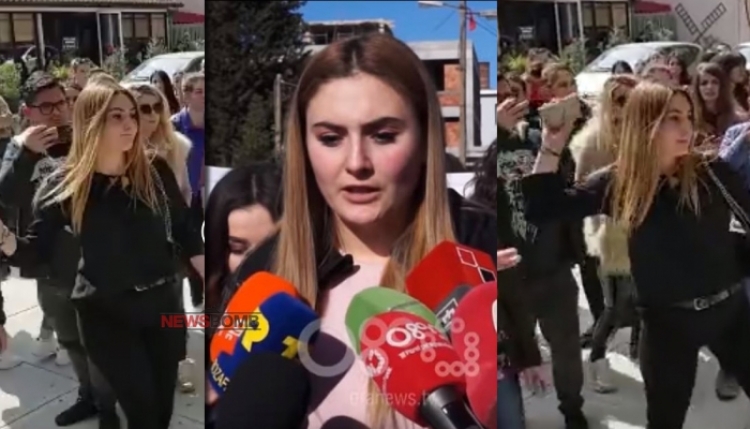 A është normale kjo…?! Studentja që denoncoi efektivin e FNSH-së për ngacmim në tualet, sot theu me gurë derën e Fakultetit! (Video) A është normale kjo…?! Studentja që denoncoi efektivin e FNSH-së për ngacmim në tualet, sot theu me gurë derën e Fakultetit! (Video)