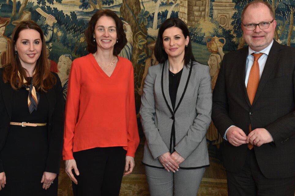 Ministrja Gjermane e Drejtësisë: Shqipëria ka bërë progres të dukshëm, mbështesim integrimin e Shqipërisë në BE Ministrja Gjermane e Drejtësisë: Shqipëria ka bërë progres të dukshëm, mbështesim integrimin e Shqipërisë në BE