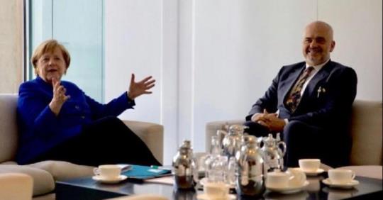 Përfundon takimi Rama-Merkel, ja çfarë u fol