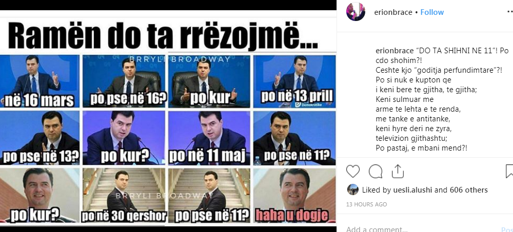 “Je i njëjti Lylzim”! Braçe  përmend Bashën duke i kujtuar se kush është ai… ministri që v.rau