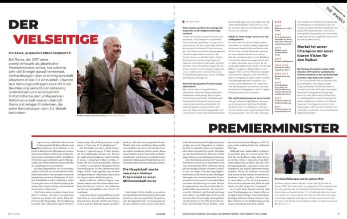Intervista/ Rama flet për prestigjozen “Die Welt”: Rruga e Shqipërisë drejt BE, marrëdhënia me Gjermaninë dhe pritshmëritë ndaj procesit të çeljes së negociatave Intervista/ Rama flet për prestigjozen “Die Welt”: Rruga e Shqipërisë drejt BE, marrëdhënia me Gjermaninë dhe pritshmëritë ndaj procesit të çeljes së negociatave