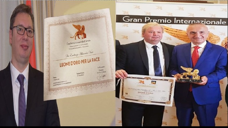 Miku i ngushtë i Berishës i jep Metës “Luanin e Artë”! Vuçiç u akuzua se e bleu 75 mijë Euro, po Iliri a mund ta blej?! Miku i ngushtë i Berishës i jep Metës “Luanin e Artë”! Vuçiç u akuzua se e bleu 75 mijë Euro, po Iliri a mund ta blej?!