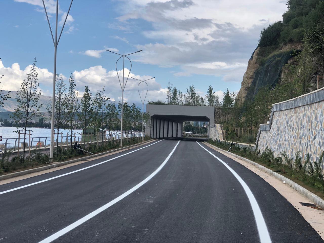 Ja si duket tuneli panoramik në Pogradec pas përfundimit! (Foto) Ja si duket tuneli panoramik në Pogradec pas përfundimit! (Foto)