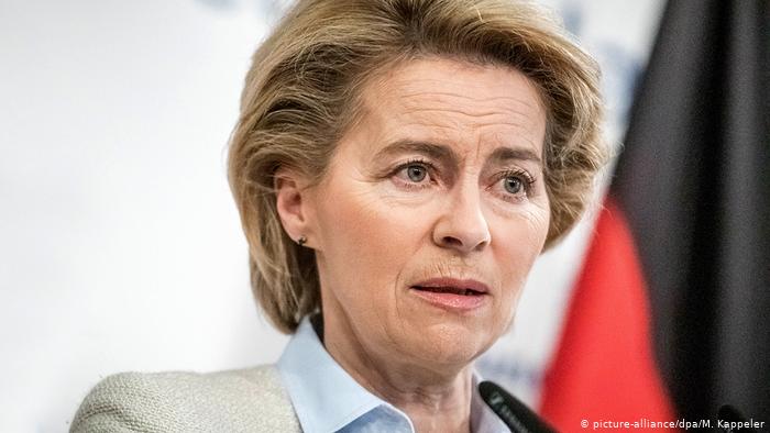 Ministrja gjermane e Mbrojtjes Ursula von der Leyen zyrtarisht si presidente e Komisionit  Europian