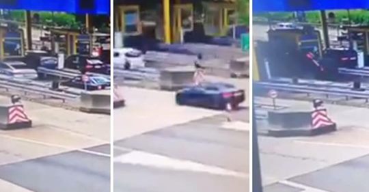 Aksident i paparë në kufi, shikoni pamjet e rënda (Video)