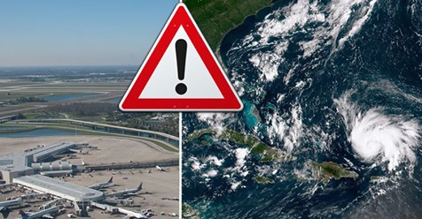 Uragani Dorian”! Aeroporti i Orlandos mbyllet të Martën Uragani Dorian”! Aeroporti i Orlandos mbyllet të Martën