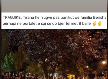Publikuan lajme të rreme për tërmetin: Kreshnik Spahiu bën reagimin e papritur për Berishën