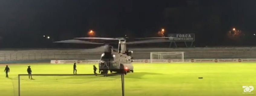 Video/ Mesnatë: Helikopteri nga Italia ulet në Durrës