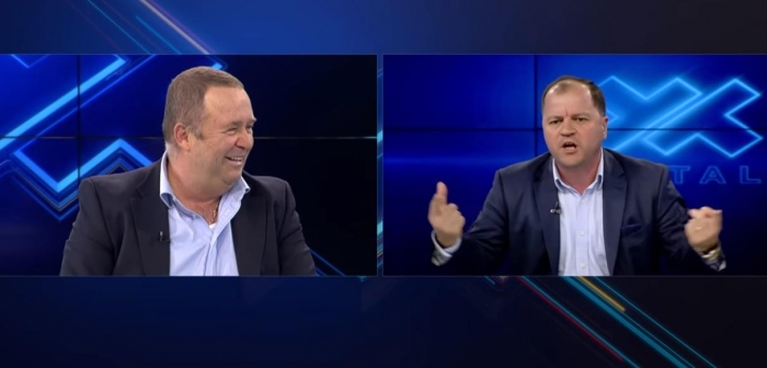 Ja çfarë i bën Gjergj Luca “polic” Lefterit, që deliron nëpër studio… si deputet!