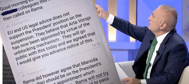 Skandalet e Metës nuk kanë fund: Publikon në opinion përgjimet që agjentët e presidentit i kanë bërë një ambasadori europian Skandalet e Metës nuk kanë fund: Publikon në opinion përgjimet që agjentët e presidentit i kanë bërë një ambasadori europian