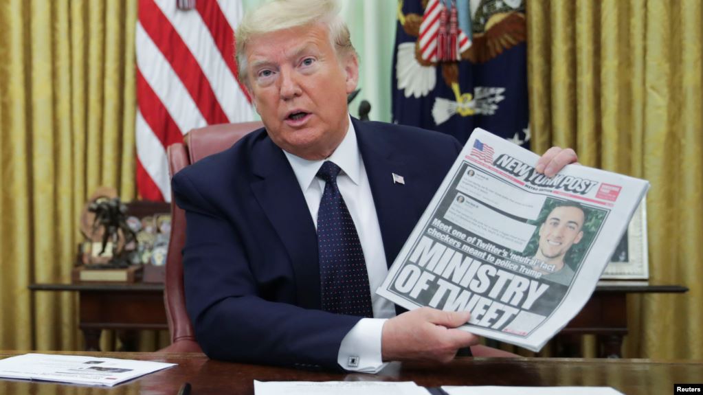 Pasojat e urdhërit ekzekutiv të Donald Trump, për mediat sociale Pasojat e urdhërit ekzekutiv të Donald Trump, për mediat sociale