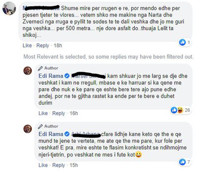 Kryeministri Rama ‘përplaset’ me qytetarin: “Veshkat i kam në rregull”