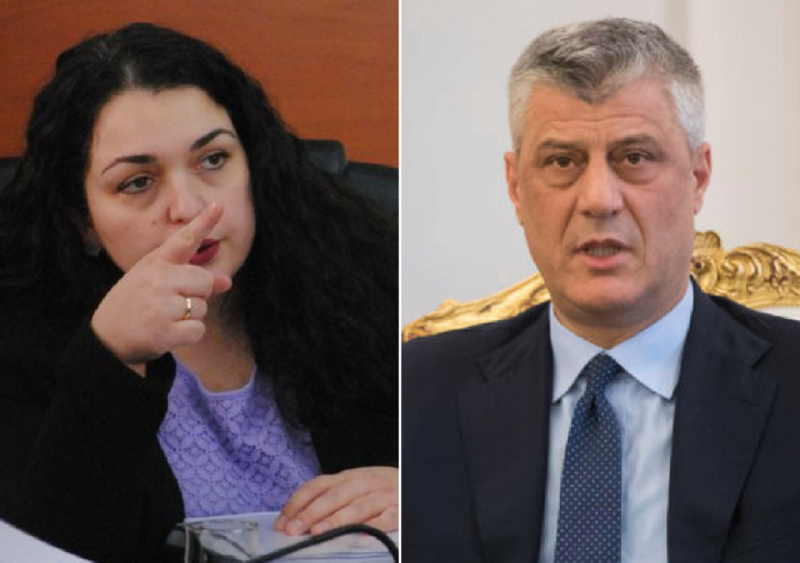 “Nga zonja Osmani dikush i ka shërbyer Serbisë”! Kryeparlamentarja i përgjigjet Thaçit oas akuzave të rënda: Gjarpri paska provuar të kafshojë nderin e familjes sime “Nga zonja Osmani dikush i ka shërbyer Serbisë”! Kryeparlamentarja i përgjigjet Thaçit oas akuzave të rënda: Gjarpri paska provuar të kafshojë nderin e familjes sime