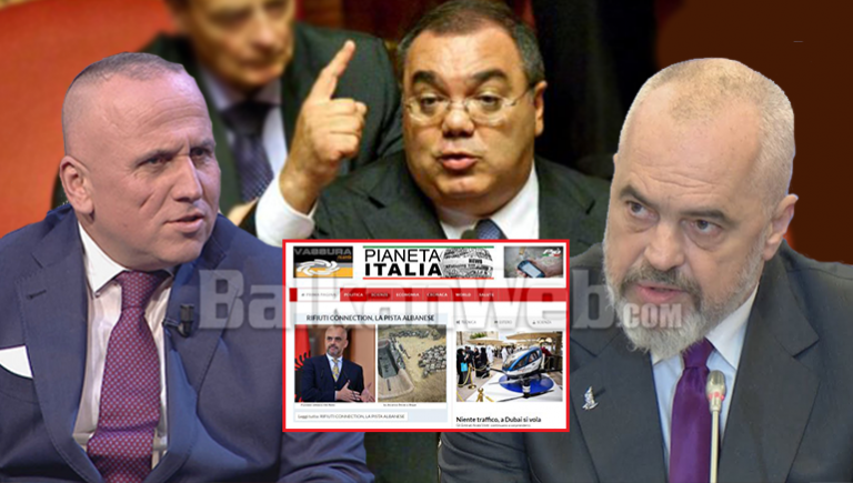 Ish-senatorit italian miku i këshilltarit të Metës prangoset për  skandalin i mbetjeve!  Rama një përgjigjie për miqtë e tij Meta e Basha: Plehrat i’u hodhën nga ky Shqipërisë në “kurriz” dhe opozitarët që duan të shpëtojnë Atdheun nga unë!