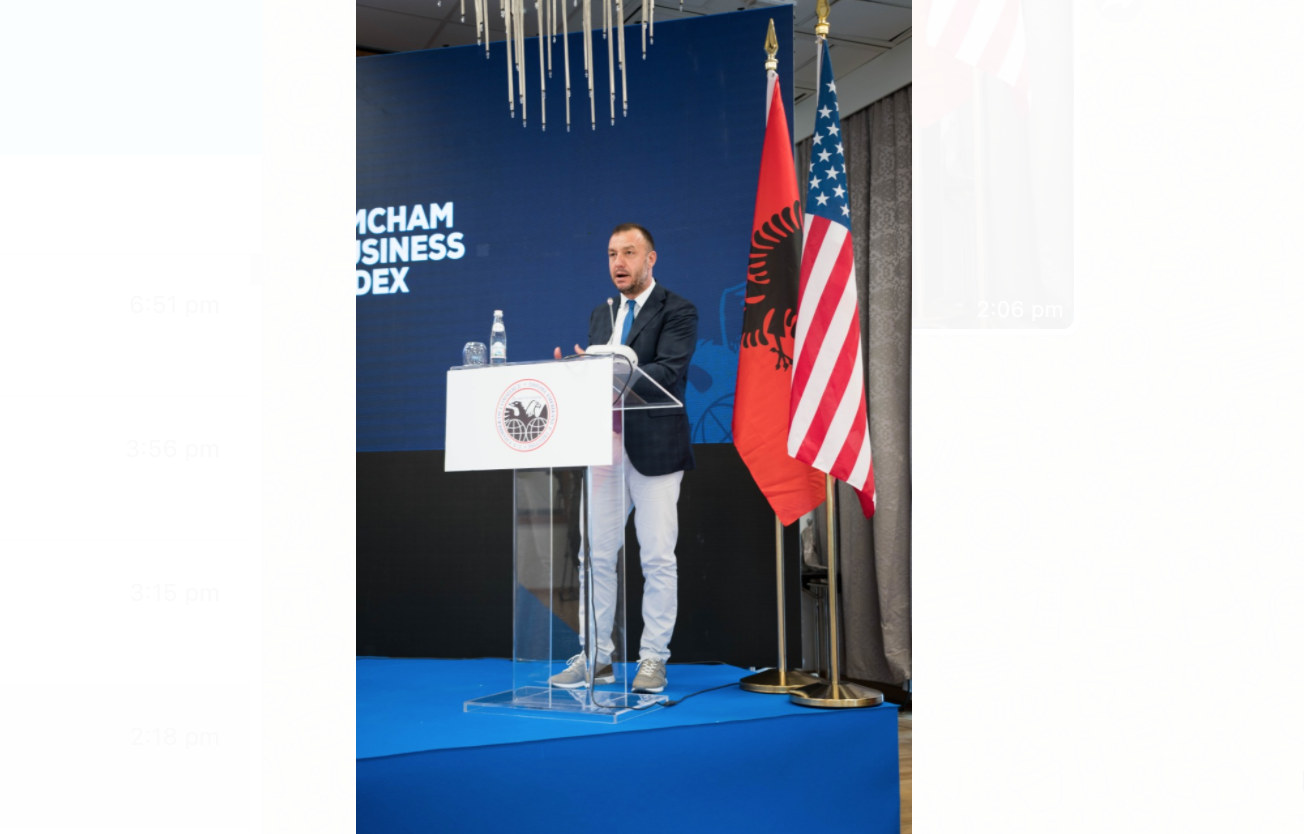 Konferenca e Dhomës Amerikane të Tregëtisë, Shalsi: Mbështetje e vazhdueshme ndaj biznesit, prioriteti ynë