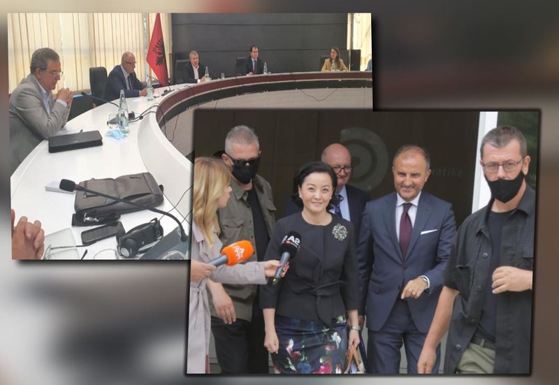 Gjiknuri largohet nga zyra e Yuri Kim, ndërpritet mbledhja e Këshillit Politik me ambasadoren Gjiknuri largohet nga zyra e Yuri Kim, ndërpritet mbledhja e Këshillit Politik me ambasadoren