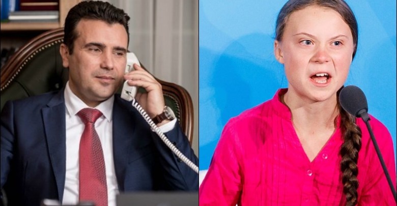 Zoran Zaev bie në kurth: I thotë Gretës së rreme se Macron është i tmerrshëm