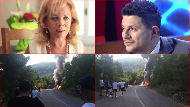 VIDEO/ Merr flakë makina me të cilën udhëtonte Ermal Mamaqi: Na do zot ndaj shpëtuam! VIDEO/ Merr flakë makina me të cilën udhëtonte Ermal Mamaqi: Na do zot ndaj shpëtuam!