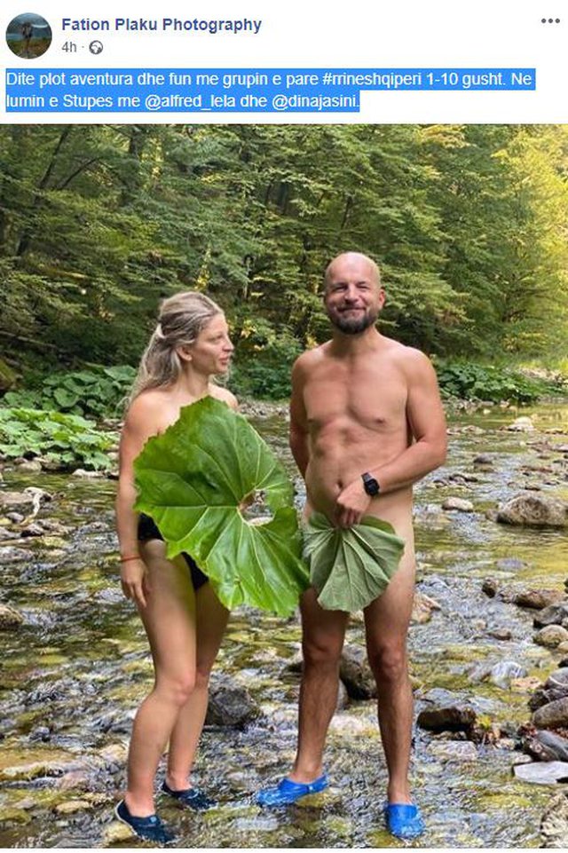 Alfred Lela vijon protagonizmin dhe poston foton e radhës nudo me avokaten e njohur/ Foto