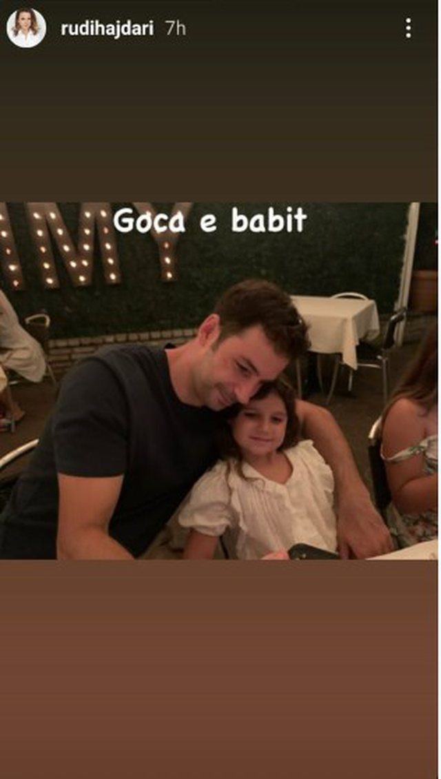 Surprizon Rudina Hajdari, si rrallëherë publikon foton e ëmbël të bashkëshortit e vajzës së saj