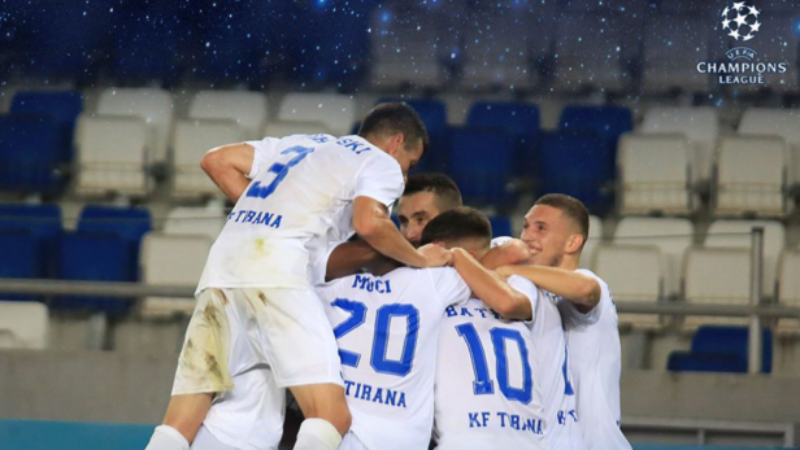 Shans i madh për Tiranën, luan direkt në “Play Off” të Europa League
