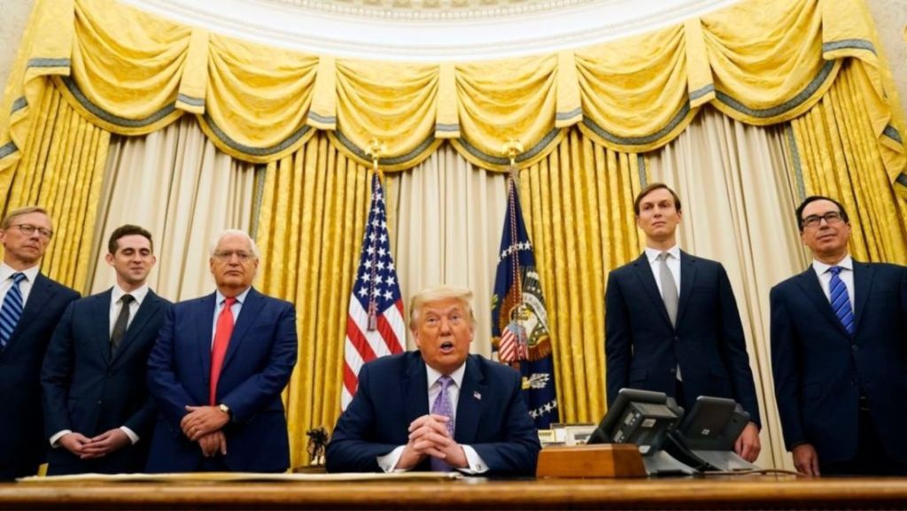 Historike: Emiratet Arabe njohin Izraelin, Tel Aviv tërhiqet nga pjesë të Bregut Perëndimor (reagon dhe Rama) Historike: Emiratet Arabe njohin Izraelin, Tel Aviv tërhiqet nga pjesë të Bregut Perëndimor (reagon dhe Rama)