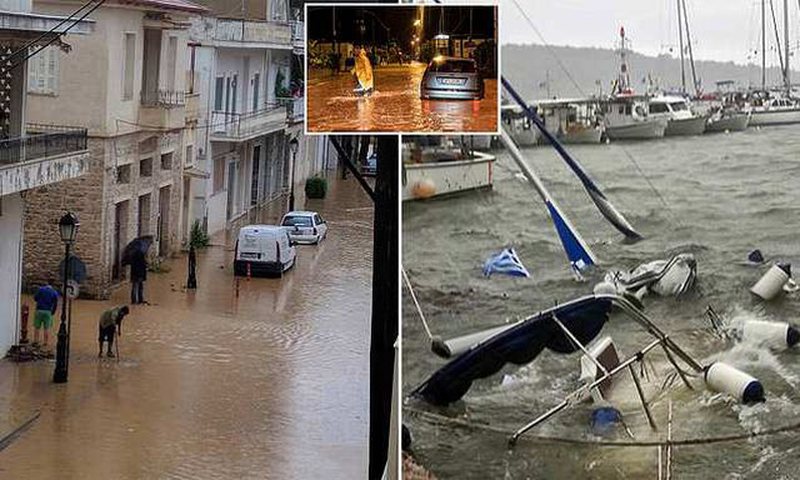 Cikloni apokaliptik / Nga shiu i rrëmbyeshëm dhe stuhitë e çmendura, kjo video e publikuar nga mediat greke po thyen rrjetin