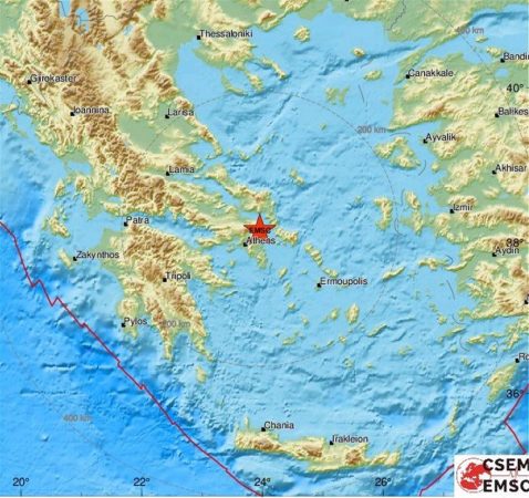 Lëkundet Athina, tërmet 4.3 ballë i shkallës Rihter, nuk raportohet për dëme