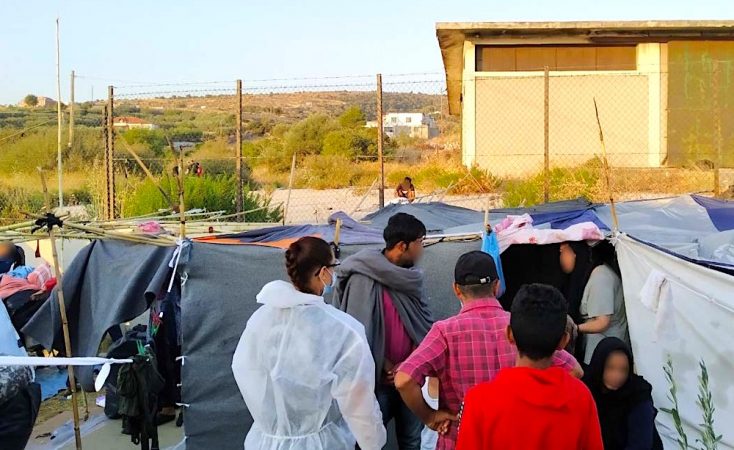 Qindra emigrantë në Greqi të infektuar me koronavirusin e ri pas testimit të 7 mijë personave