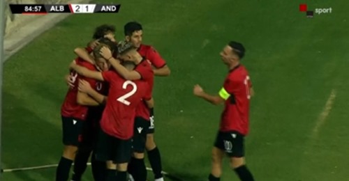 Kombëtarja U-21 vazhdon të na bëjë krenarë! Përmbys mes spektaklit Andorrën me rezultat të thellë (Video) Kombëtarja U-21 vazhdon të na bëjë krenarë! Përmbys mes spektaklit Andorrën me rezultat të thellë (Video)