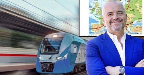Treni me shpejtësi 300 km/h kalon në Shqipëri, zbuloni investimin fantastik