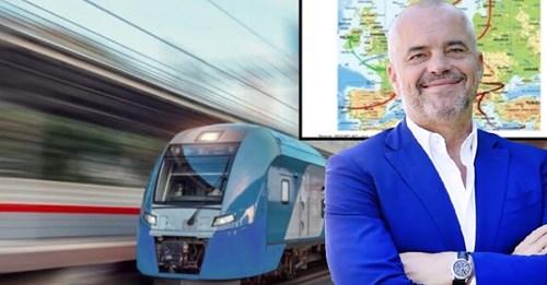 Treni me shpejtësi 300 km/h kalon në Shqipëri, zbuloni investimin fantastik Treni me shpejtësi 300 km/h kalon në Shqipëri, zbuloni investimin fantastik