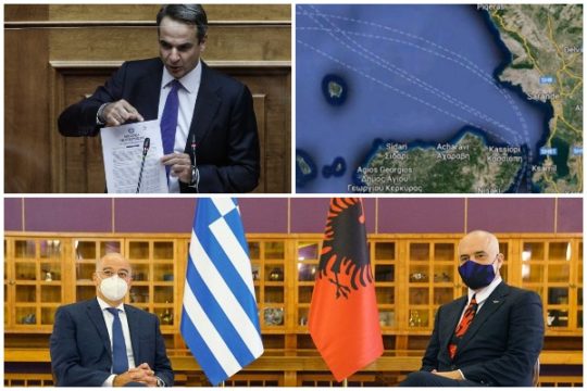 Çështja e detit, deklarata e Mitsotakis në Parlamentin grek: Në parim ka një marrëveshje me Shqipërinë për ta dërguar në Hagë Çështja e detit, deklarata e Mitsotakis në Parlamentin grek: Në parim ka një marrëveshje me Shqipërinë për ta dërguar në Hagë