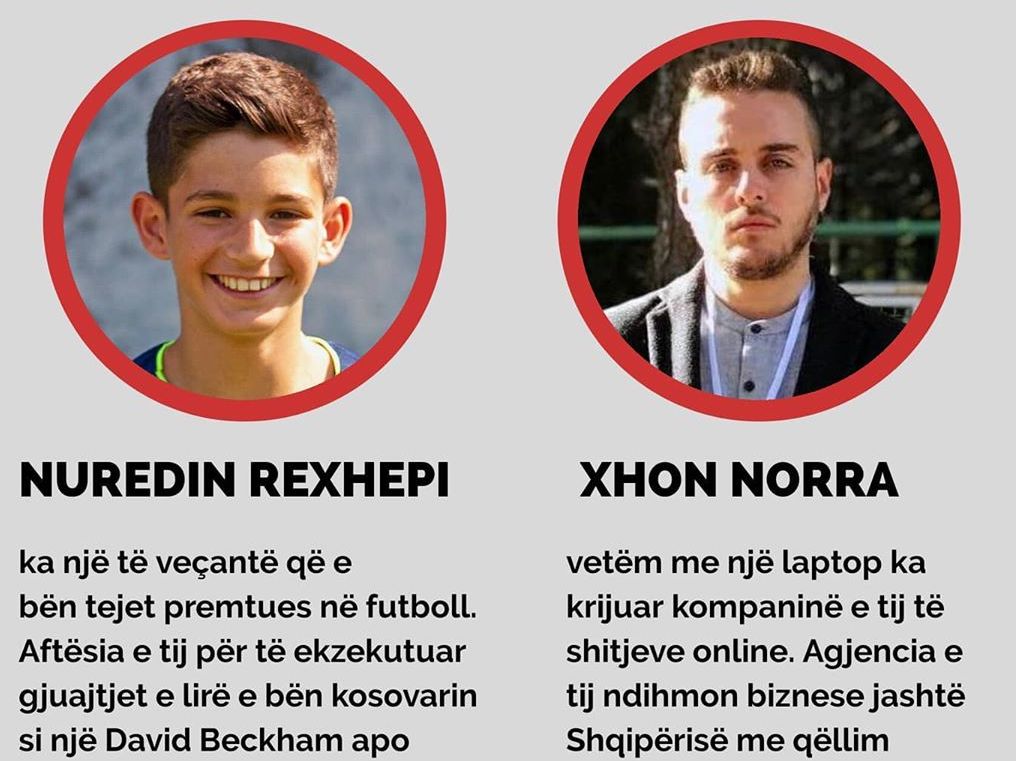 “Business Magazine” publikon 12 të rinjtë shqiptarë që kanë prekur suksesin para të 20-ve “Business Magazine” publikon 12 të rinjtë shqiptarë që kanë prekur suksesin para të 20-ve