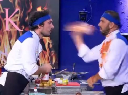 VIDEO/ Degradimi i emisionit në Top Channel: Dhunë fizike, fjalor rruge dhe banalitete VIDEO/ Degradimi i emisionit në Top Channel: Dhunë fizike, fjalor rruge dhe banalitete