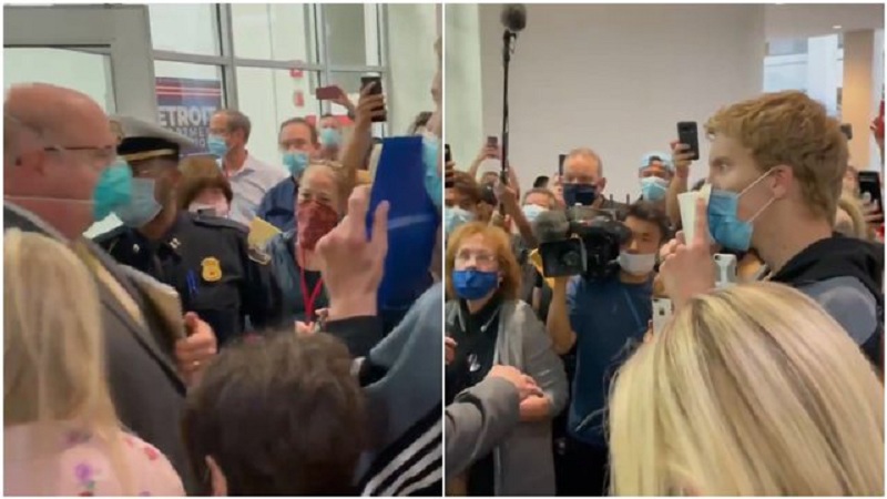 VIDEO/ ‘Tensionohet’ situata në SHBA, mbështetësit e Trump-it dynden në qendrat e votimit…