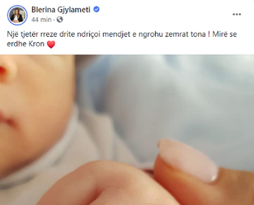 Deputetja socialiste bëhet nënë për herë të dytë Deputetja socialiste bëhet nënë për herë të dytë