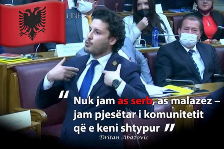Kreshnik Spahiu publikon foton e politikanit që tundi Kuvendin e Malit të Zi: S’jam as serb e as malazez… Kreshnik Spahiu publikon foton e politikanit që tundi Kuvendin e Malit të Zi: S’jam as serb e as malazez…