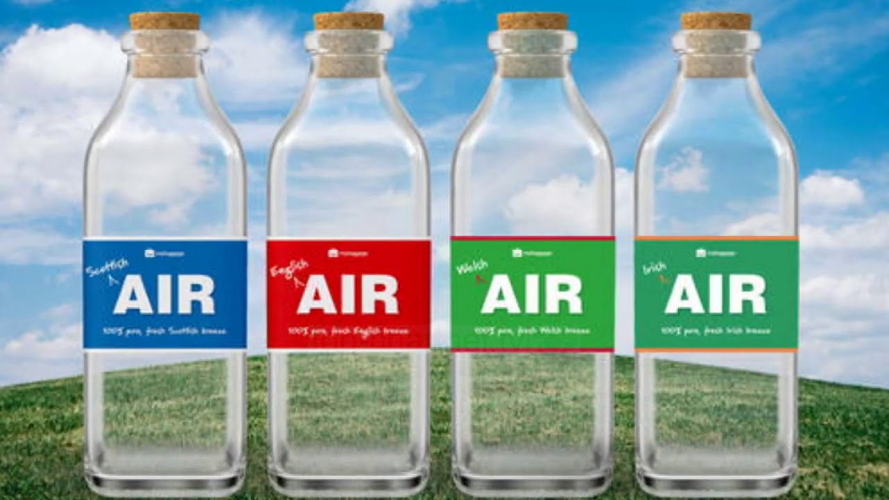 Mall për shtëpinë… 30 dollarë një shishe me ajër