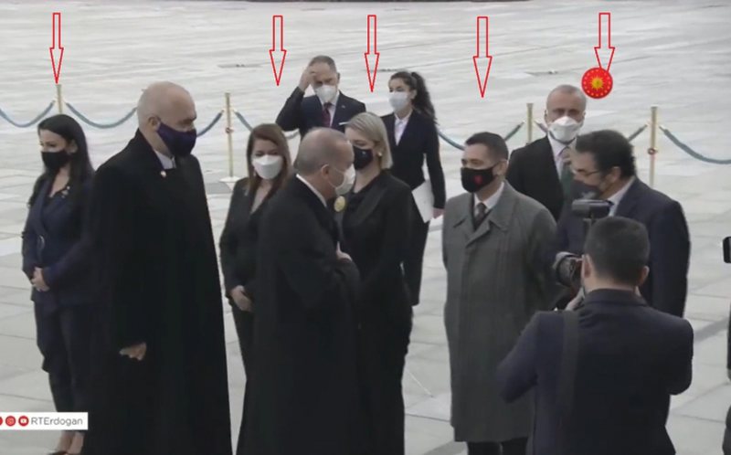 Ceremonia  e veçantë e pritjes së delegacionit shqiptarë në Ankara dhe ekipi i Ramës surprizë (Video)