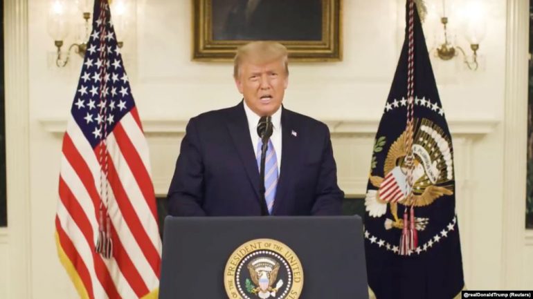 Donald Trump pranon publikisht humbjen ndaj Joe Biden, dënon sulmin në Kongresin Amerikan: I neveritshëm! Donald Trump pranon publikisht humbjen ndaj Joe Biden, dënon sulmin në Kongresin Amerikan: I neveritshëm!