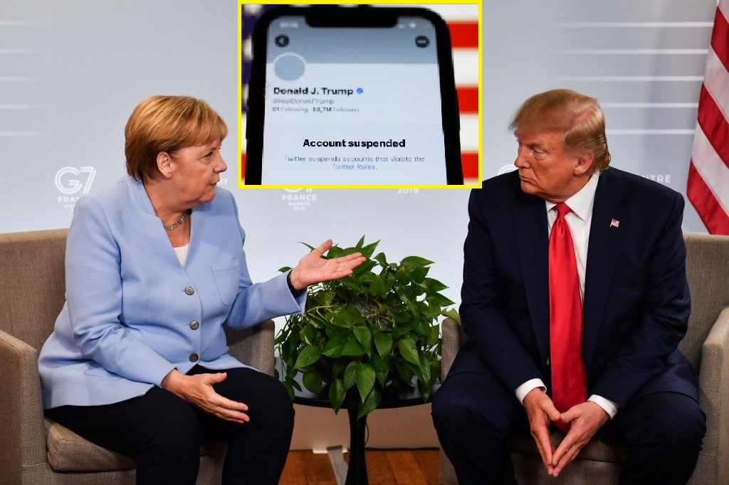 Merkel sulmon Twitter-in për mbylljen e llogarisë së Trump: Duhet të vendosin ligjet për lirinë e fjalës, jo koorporatat