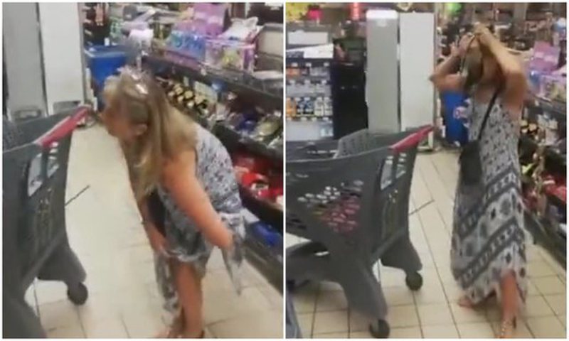 E pazakontë! Gruaja lë nam në mes të supermarketit: Heq mbathjet dhe i përdor për… (Videoja që po thyen rrjetin) E pazakontë! Gruaja lë nam në mes të supermarketit: Heq mbathjet dhe i përdor për… (Videoja që po thyen rrjetin)