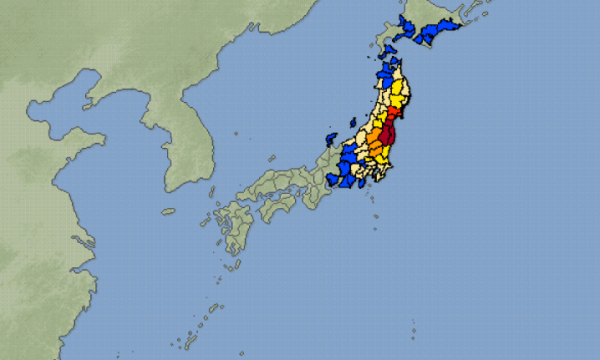 Tërmet me maginitutë 7.1 në Japoni, pritet që… Tërmet me maginitutë 7.1 në Japoni, pritet që…
