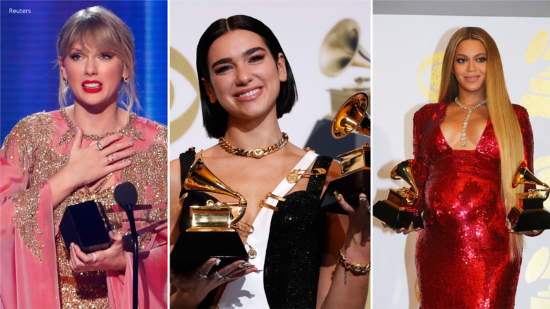 Taylor Swift, Beyonce dhe Dua Lipa, pretendentet kryesore në ceremoninë e Çmimeve Grammy Taylor Swift, Beyonce dhe Dua Lipa, pretendentet kryesore në ceremoninë e Çmimeve Grammy
