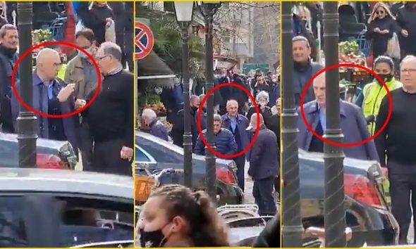 Pa maskë dhe i pashoqëruar nga Garda/ Meta bisedon me qytetarët në rrugët e Tiranës