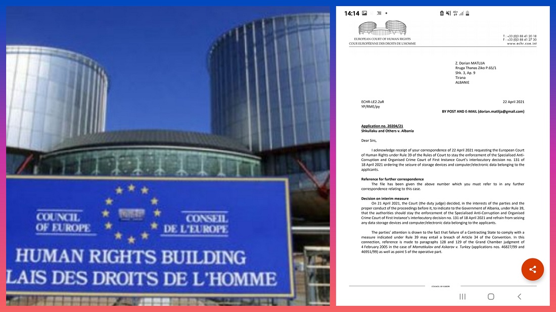 SPAK kërkoi sekuestrimin e të dhënave kompjuterike të medias Lapsi.al, Gjykata Strasburgut: Mos i prekni serverat SPAK kërkoi sekuestrimin e të dhënave kompjuterike të medias Lapsi.al, Gjykata Strasburgut: Mos i prekni serverat