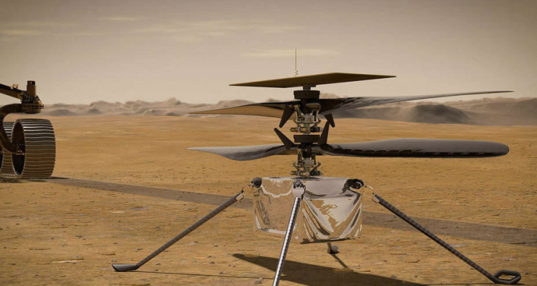 Helikopteri “Ingenuity” ulet në sipërfaqen e Marsit