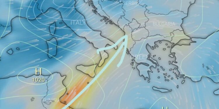 Pluhuri Saharian në territoret tona!